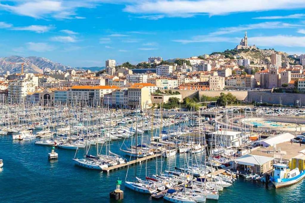T2 47M2 Avec Terrasse - Proche Gare Marseille Apartamento Exterior foto